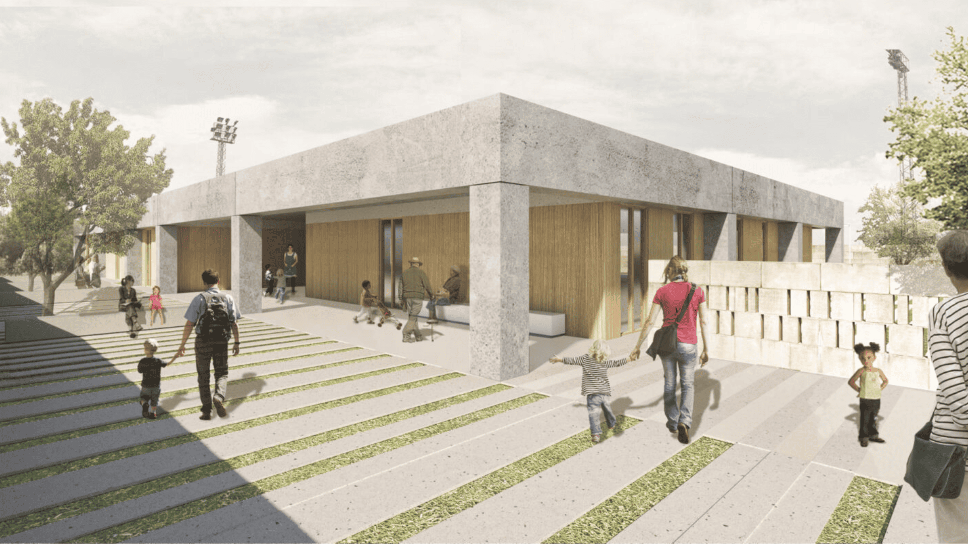 Escoleta de Muro: paisajismo y arquitectura educativa